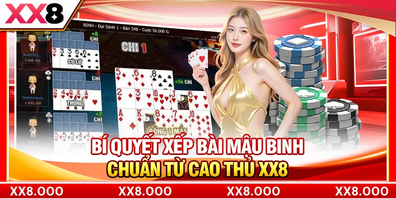 Bí quyết xếp bài Mậu Binh chuẩn từ cao thủ XX8