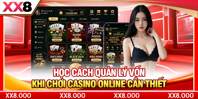 Học cách quản lý vốn khi chơi casino online cần thiết