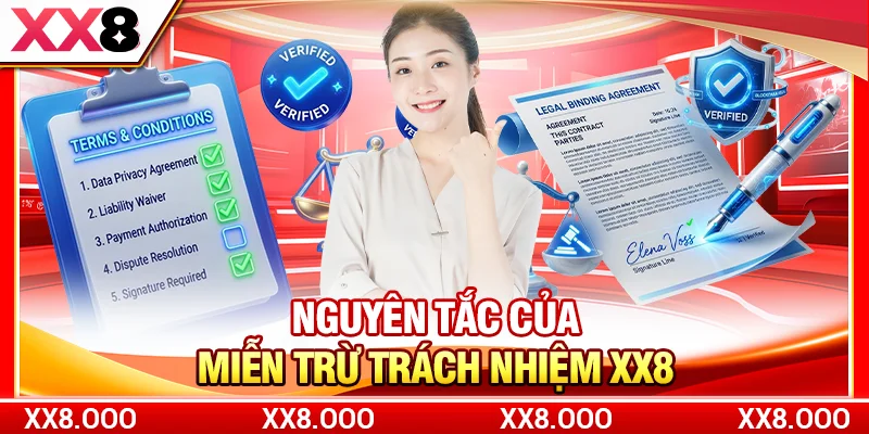 Nguyên tắc của miễn trừ trách nhiệm XX8